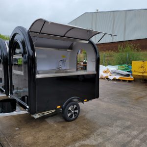 2.3m Black Catering Pod