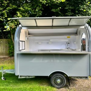 2.8m Grey Catering Pod — Fridge