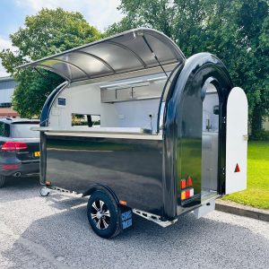 2.8m Black Catering Pod — Fridge
