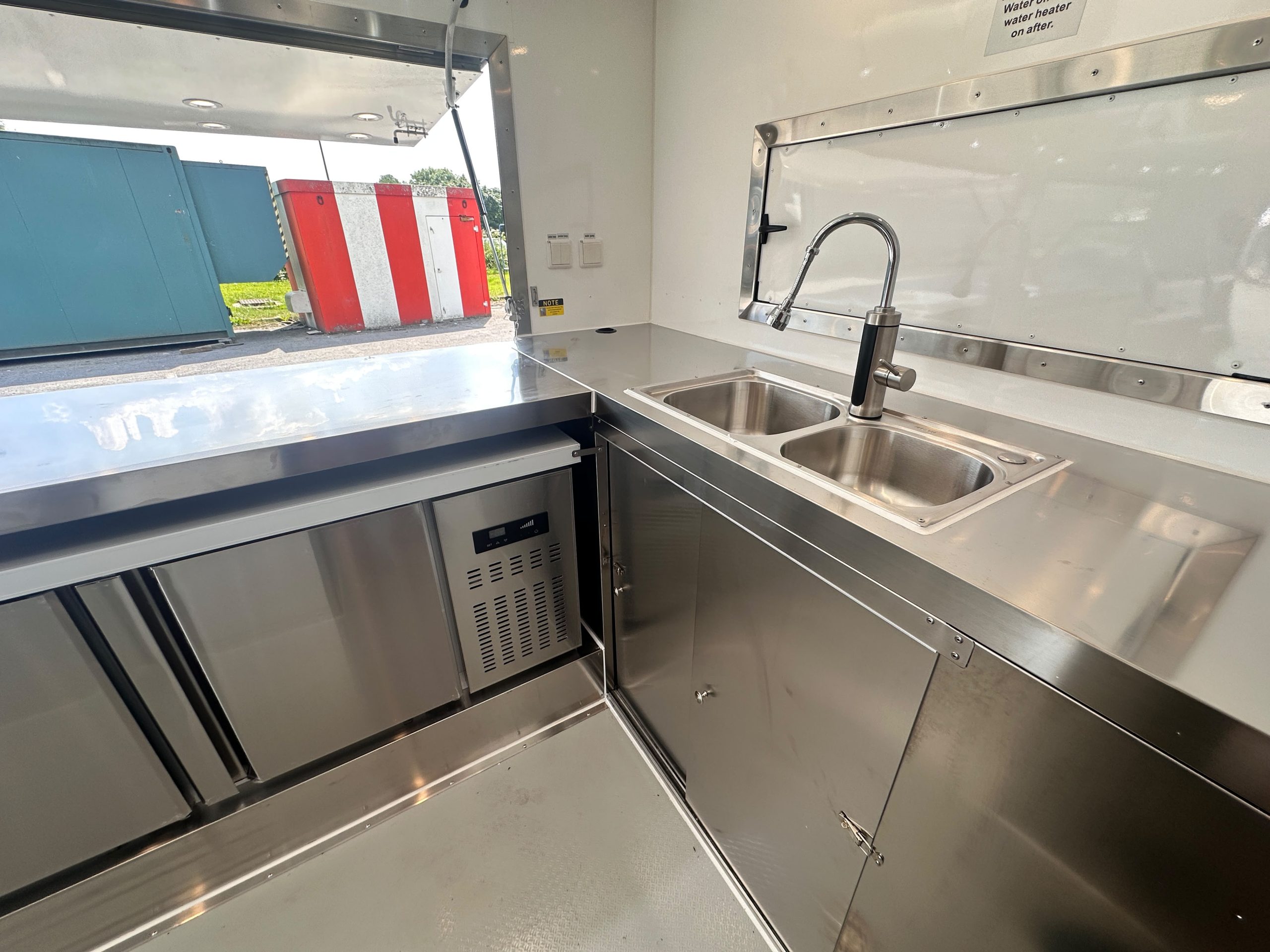 5.5m Black Container Trailer — Fridge & Extraction - Image 14