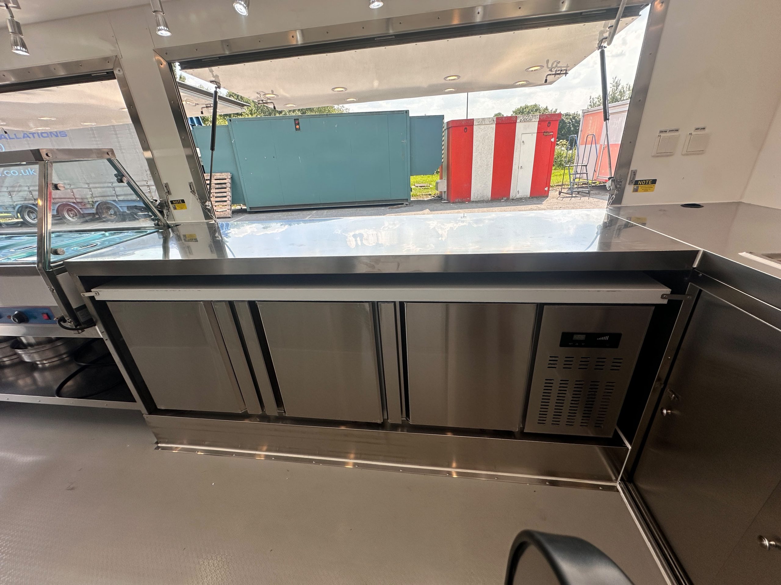 5.5m Black Container Trailer — Fridge & Extraction - Image 13