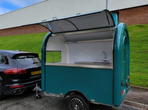 2.3m RAL 5020 Catering Pod - Image 8