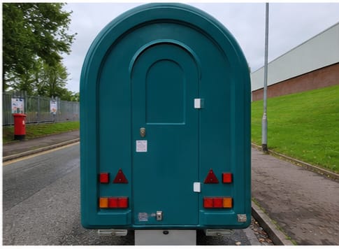 2.3m RAL 5020 Catering Pod - Image 5