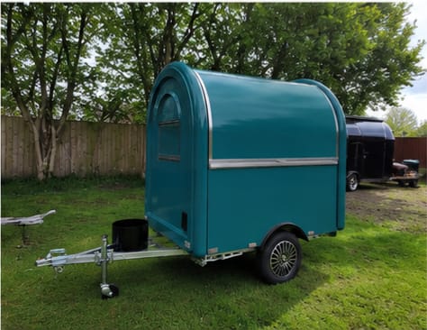 2.3m RAL 5020 Catering Pod - Image 3