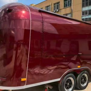 5.0m Cherry Airstream — Fridge & Extraction